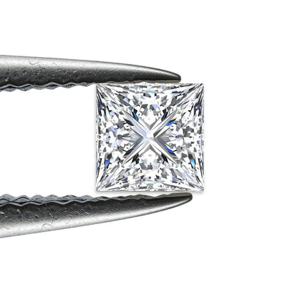 Princess Cut Loose Lab Grown Diamond Stone VVS1 IGI Certified