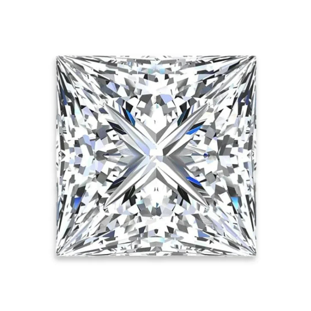 Princess Cut Loose Lab Grown Diamond Stone VS2 IGI Certified