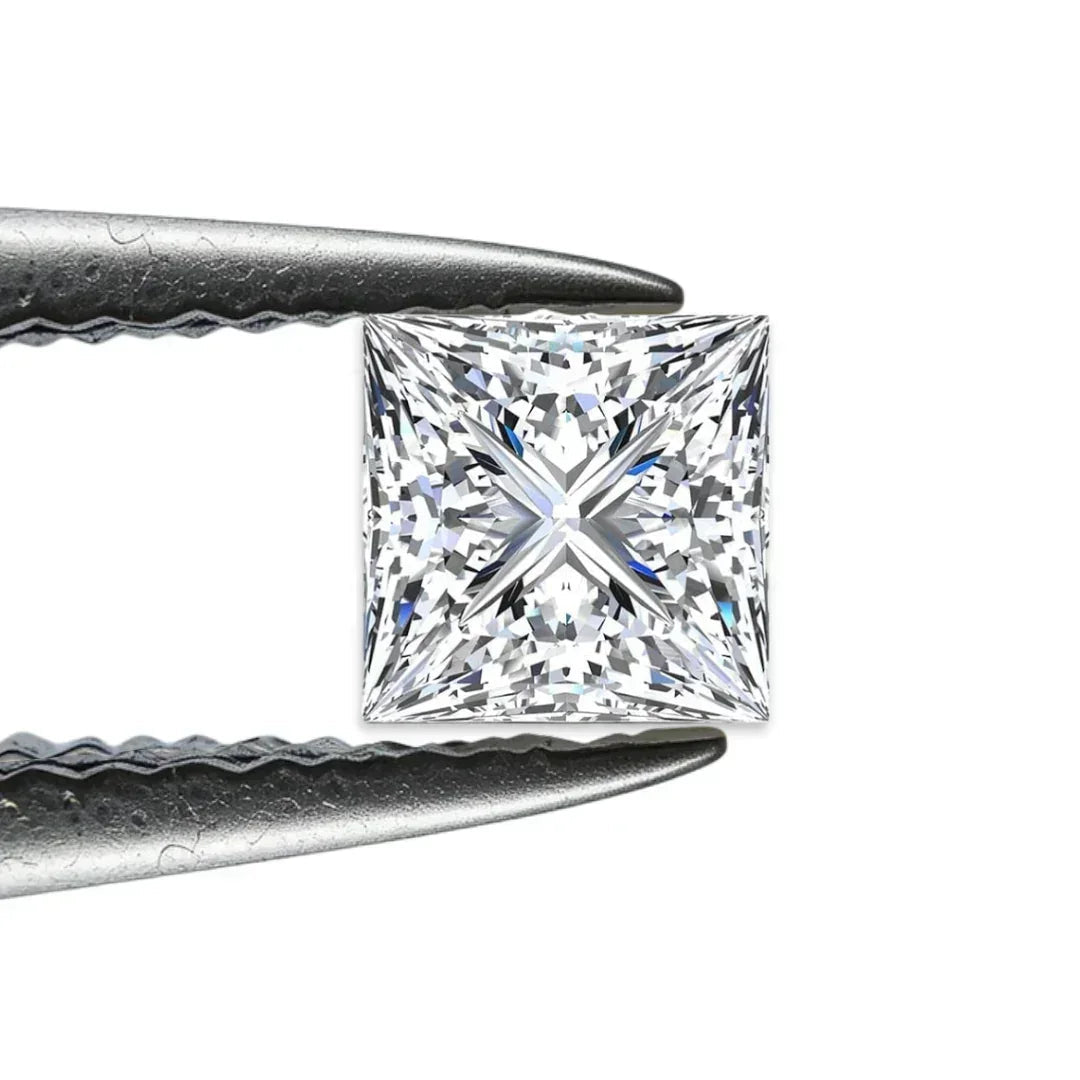 Princess Cut Loose Lab Grown Diamond Stone VS2 IGI Certified