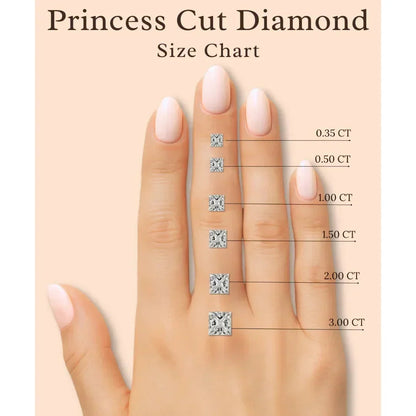 Princess Cut Loose Lab Grown Diamond Stone VS1 IGI Certified