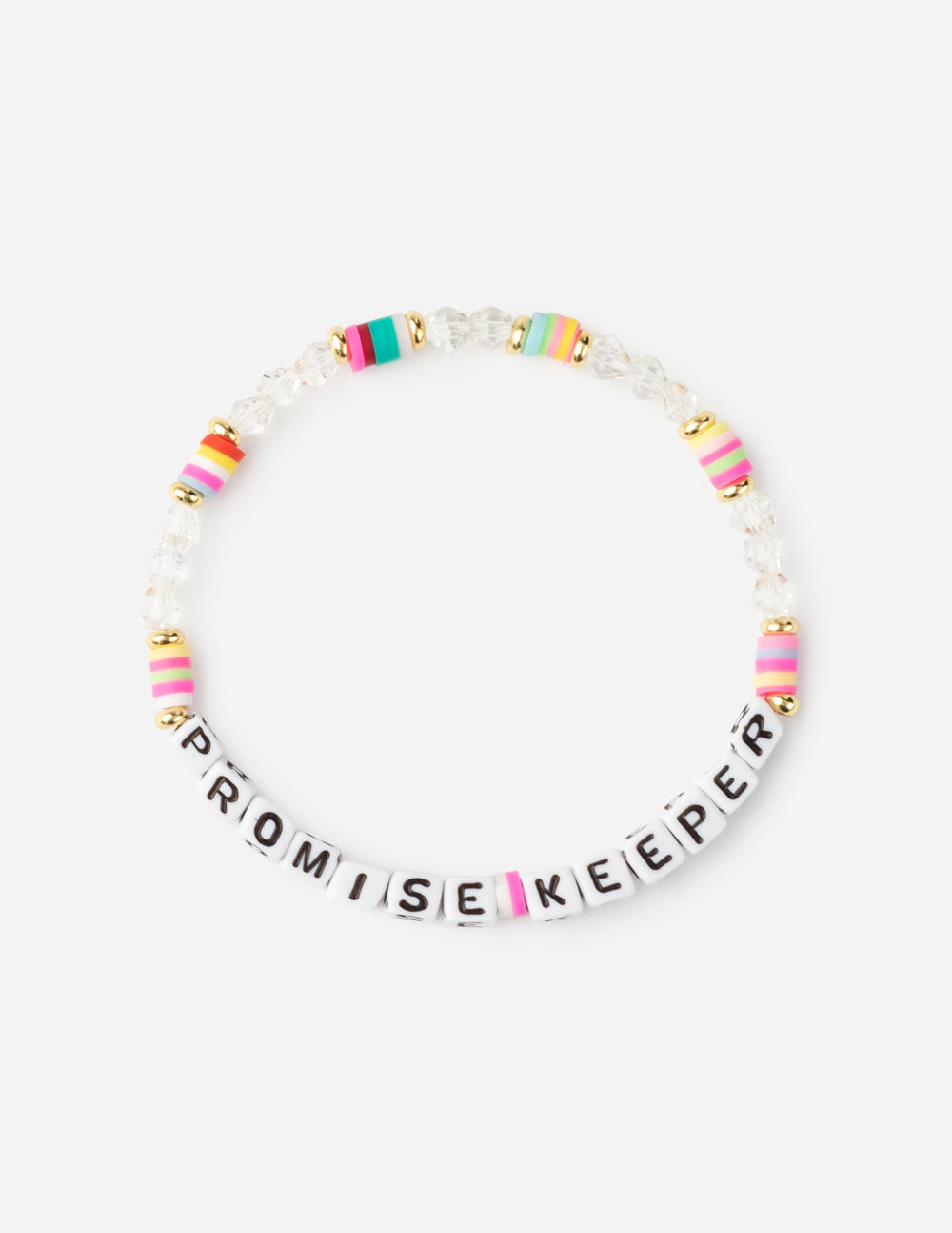 Elevated Faith Promise Keeper Letter Bracelet