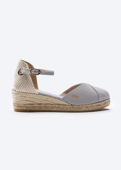 Pubol Canvas Espadrille Wedges by Viscata