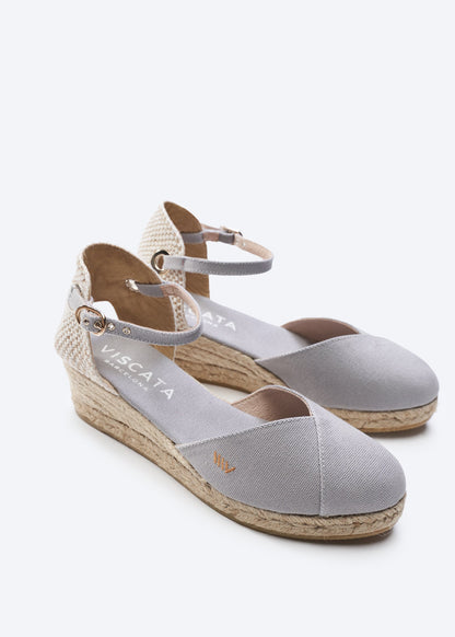 Pubol Canvas Espadrille Wedges by Viscata