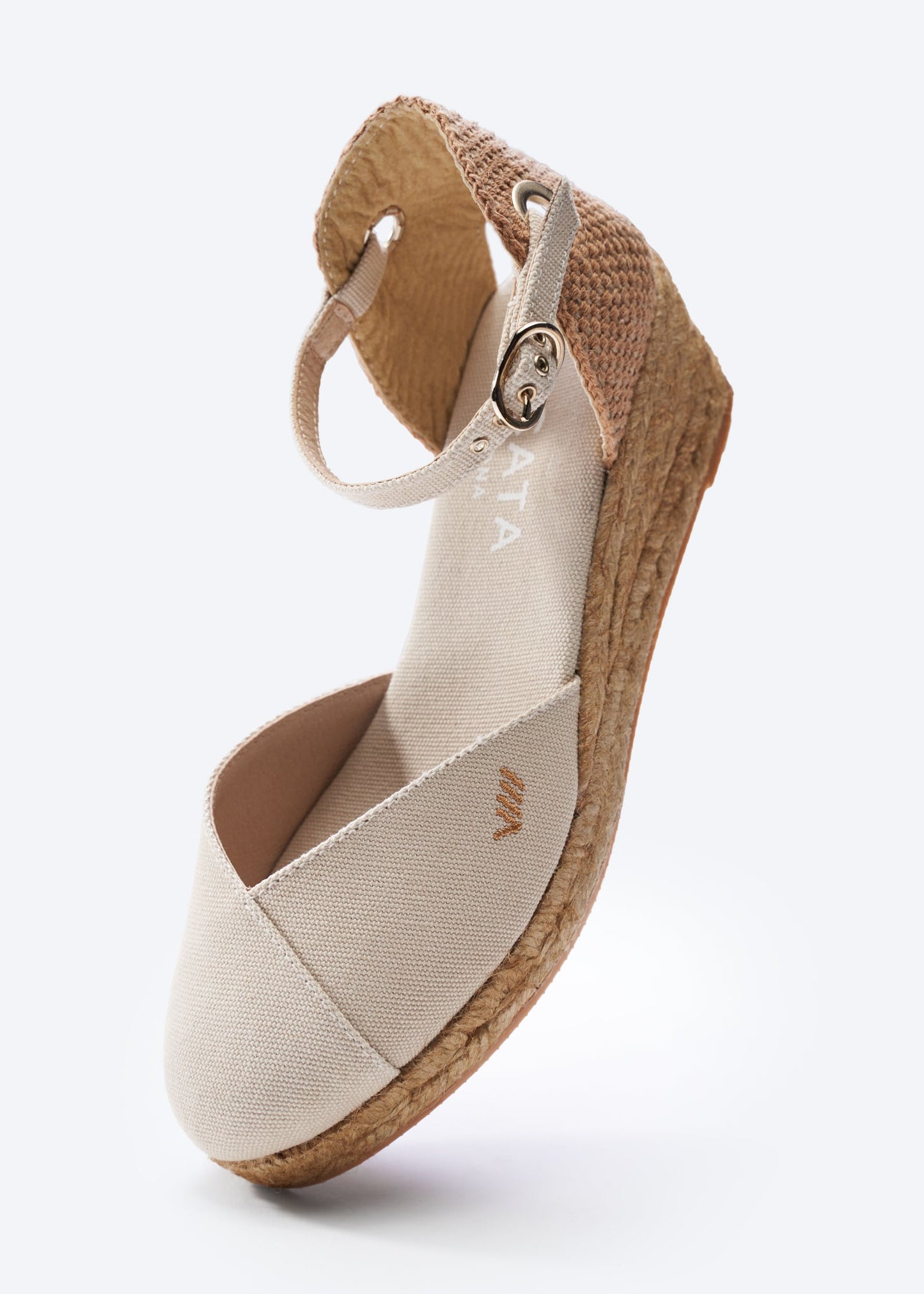 Pubol Canvas Espadrille Wedges by Viscata