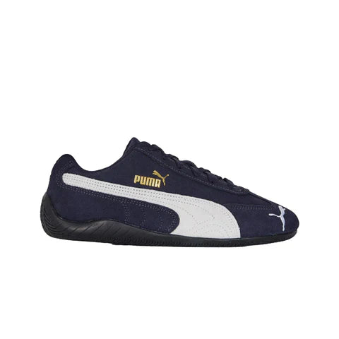 PUMA Speedcat OG Big Kids' (GS) Sneakers — Navy Suede Low-Top