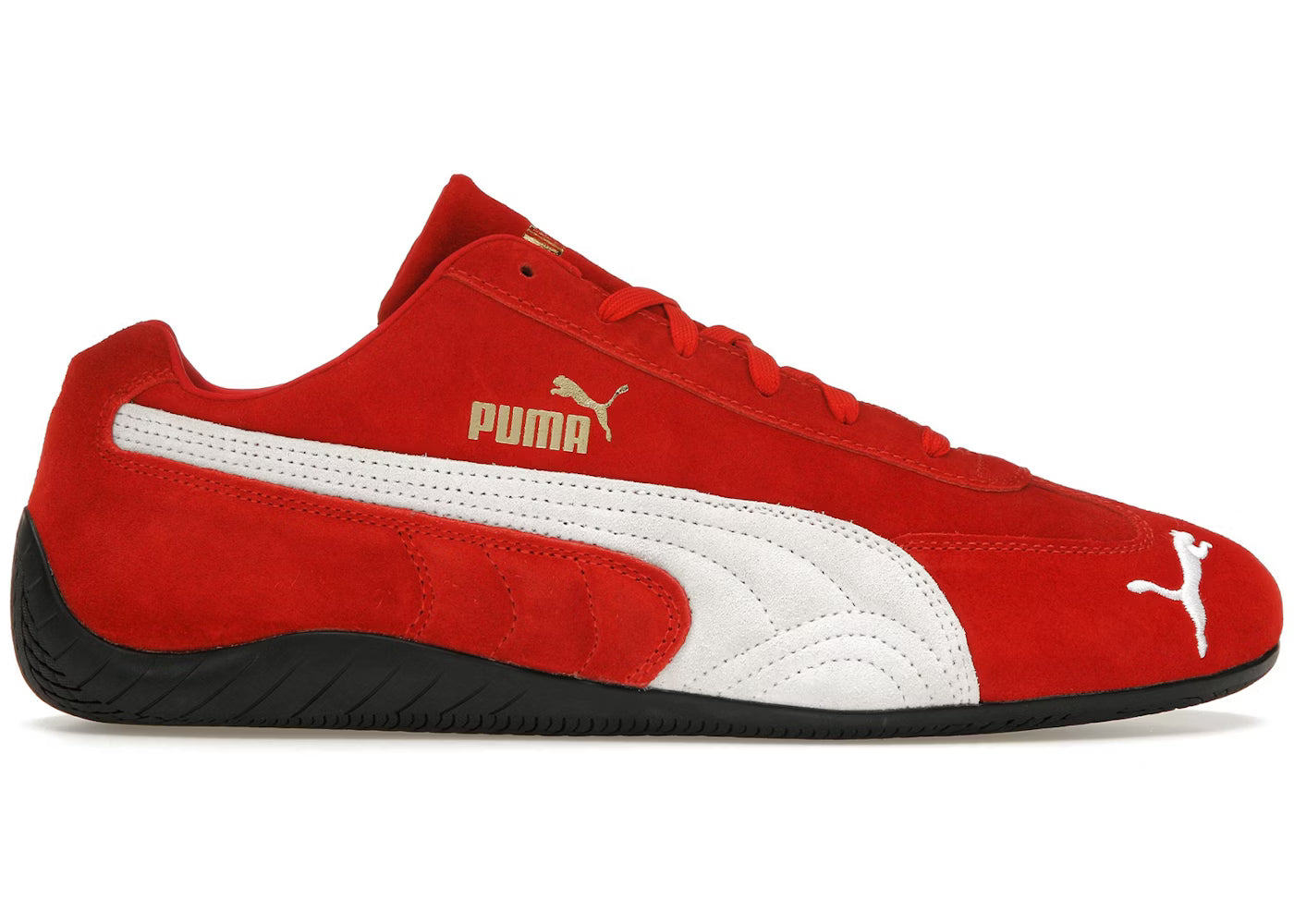 PUMA Speedcat OG Men's Sneakers — Red Suede Low-Top