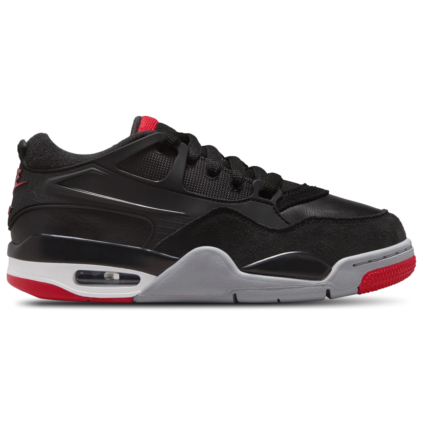 Black / Wolf Grey / White / Varsity Red-