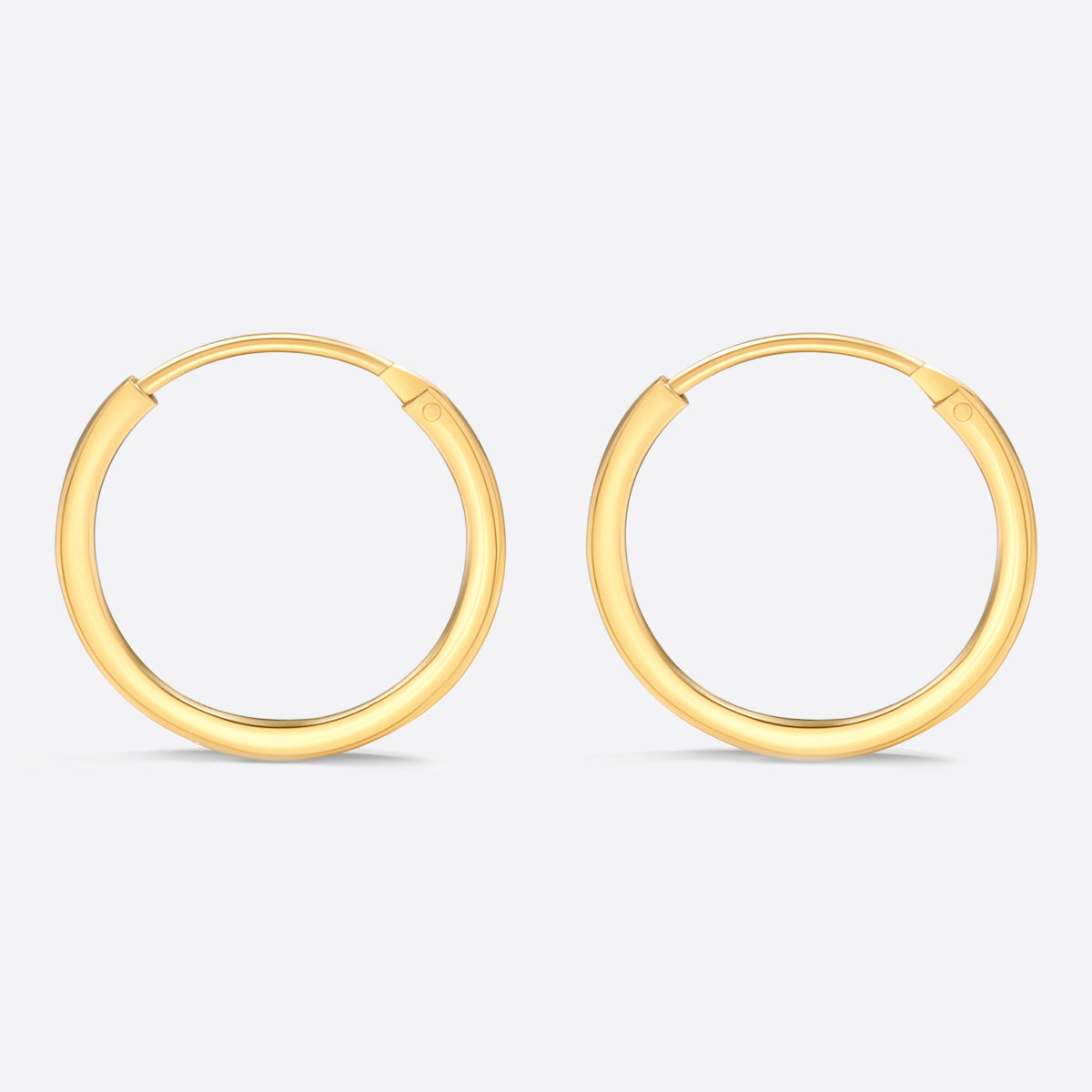 Mint & Lily Endless Hoop Earrings