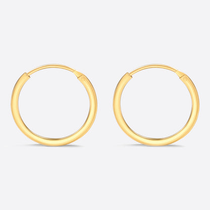 Mint & Lily Endless Hoop Earrings