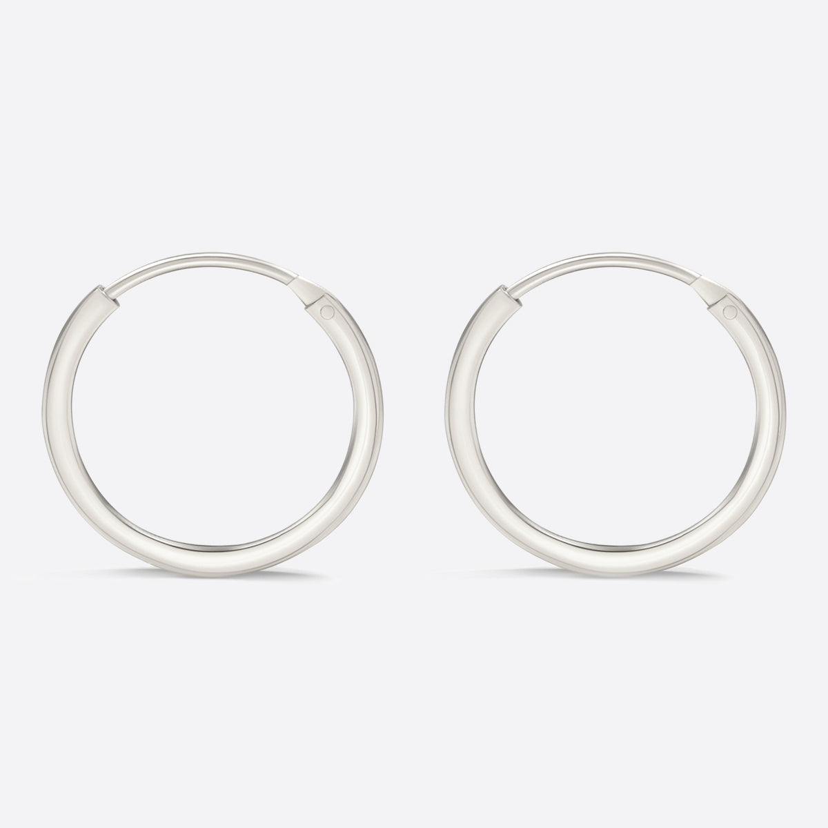 Mint & Lily Endless Hoop Earrings