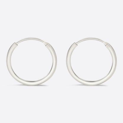 Mint & Lily Endless Hoop Earrings