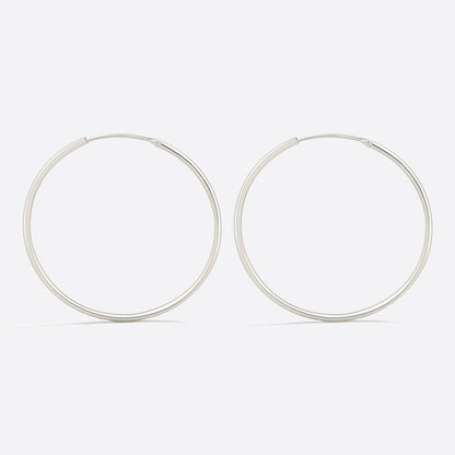 Mint & Lily Endless Hoop Earrings