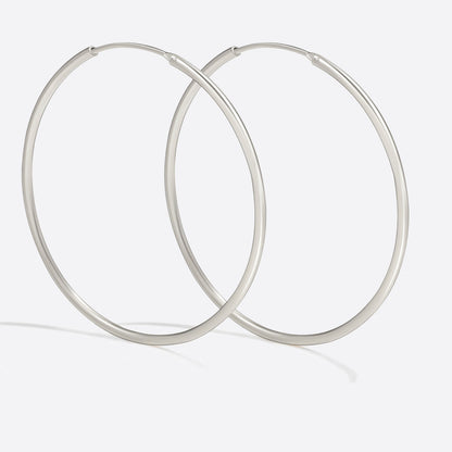 Mint & Lily Endless Hoop Earrings