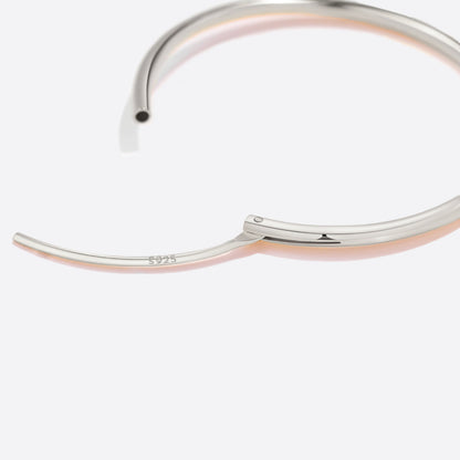 Mint & Lily Endless Hoop Earrings
