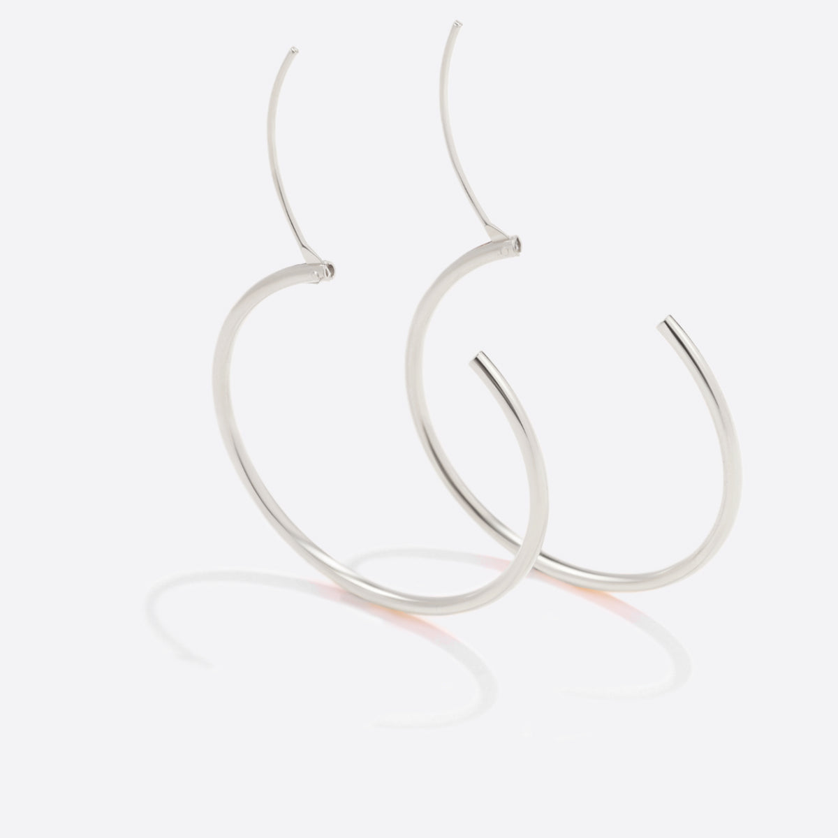 Mint & Lily Endless Hoop Earrings
