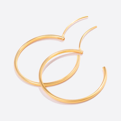 Mint & Lily Endless Hoop Earrings