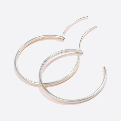 Mint & Lily Endless Hoop Earrings