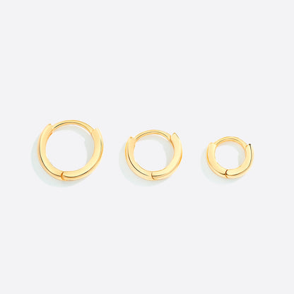 Mint & Lily Dainty Huggie Hoop Earrings