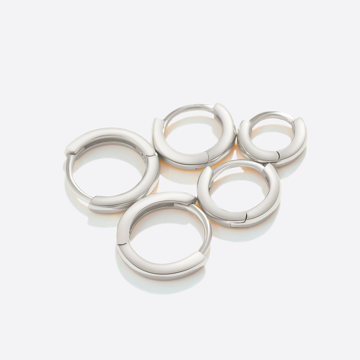 Mint & Lily Dainty Huggie Hoop Earrings