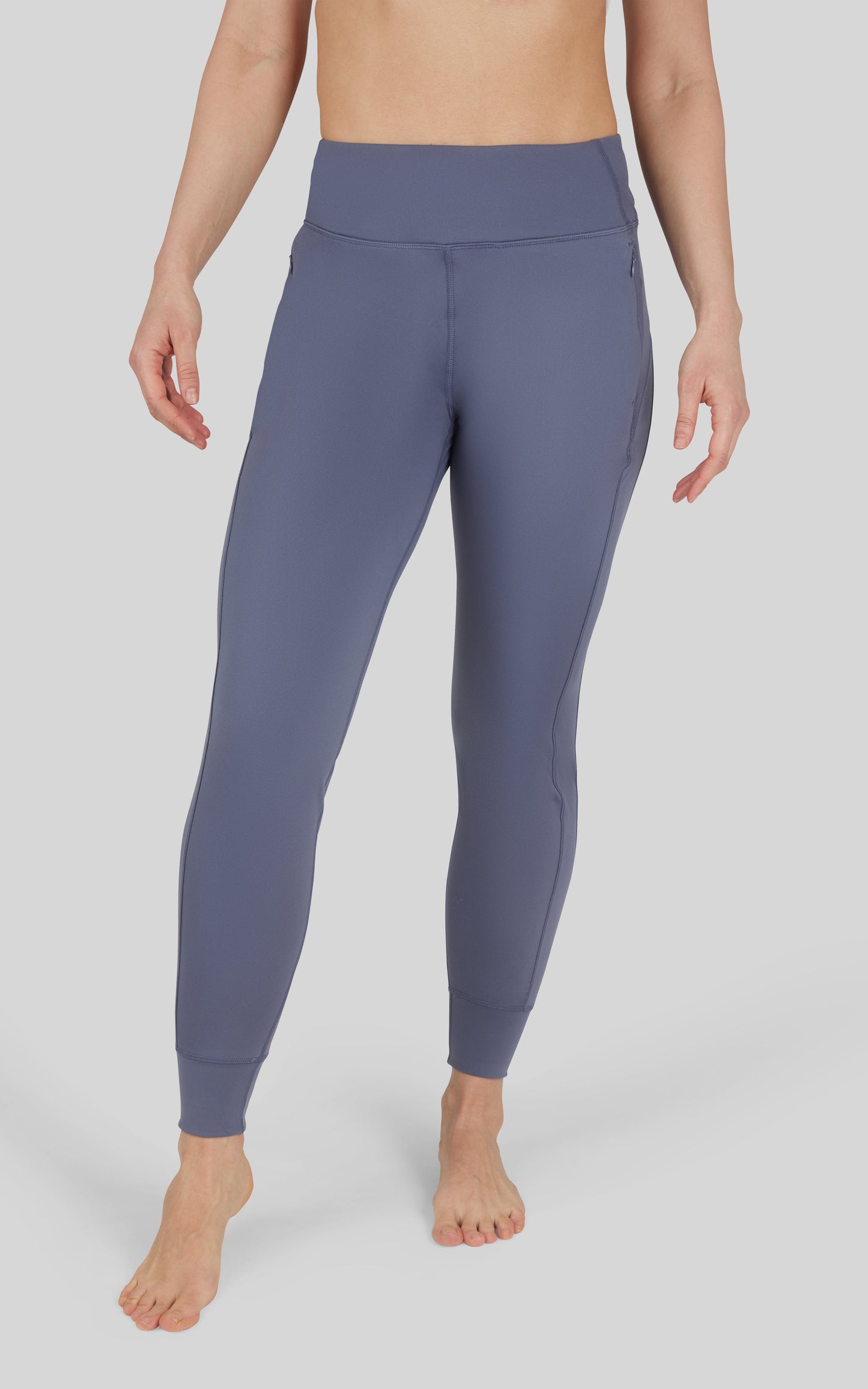 Interlock Zipper Pockets Greenwich Jogger - Our Linen Story