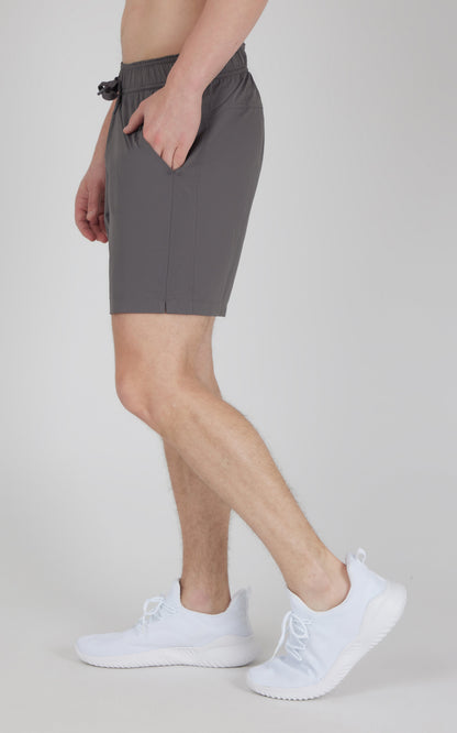 Mens Knit Stretch Pique Power 7" Shorts