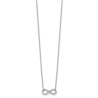 Diamond Infinity Necklace