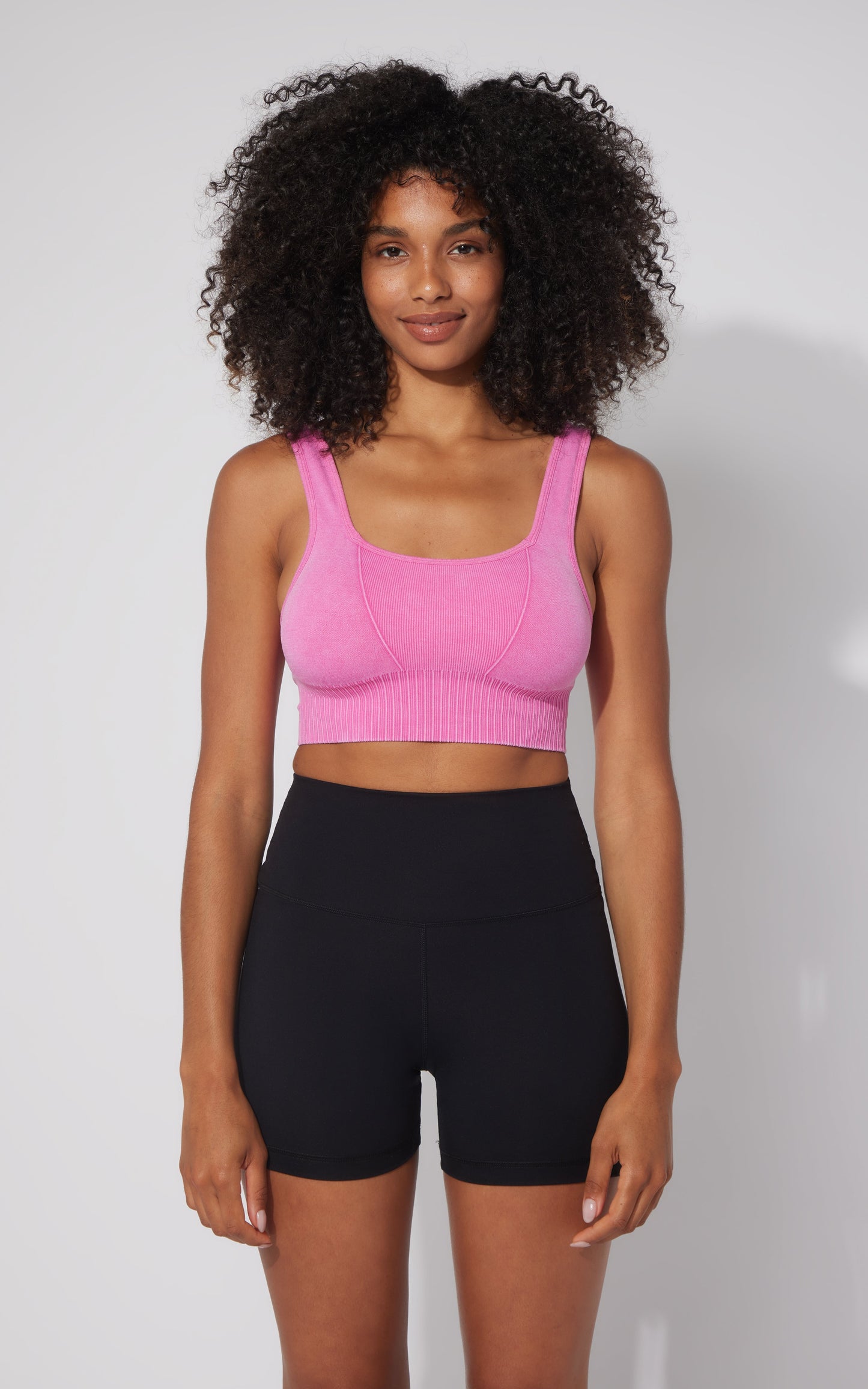 2 PK Stonewash Seamless Bra Tank