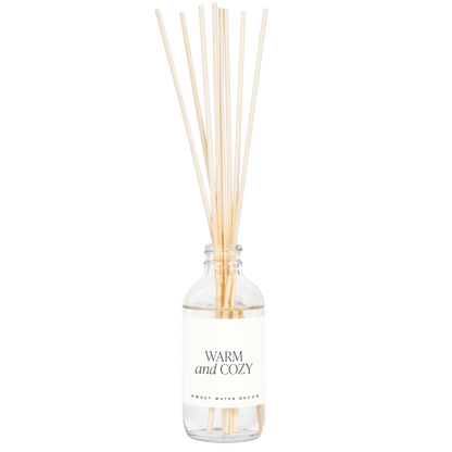 Warm and Cozy Clear Reed Diffuser