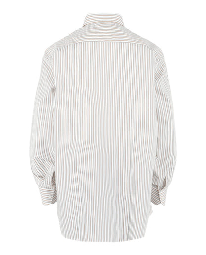 Brioni Striped Button-Up Shirt