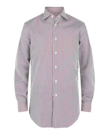 Brioni Striped Button-Up Shirt