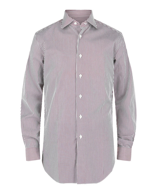 Brioni Striped Button-Up Shirt