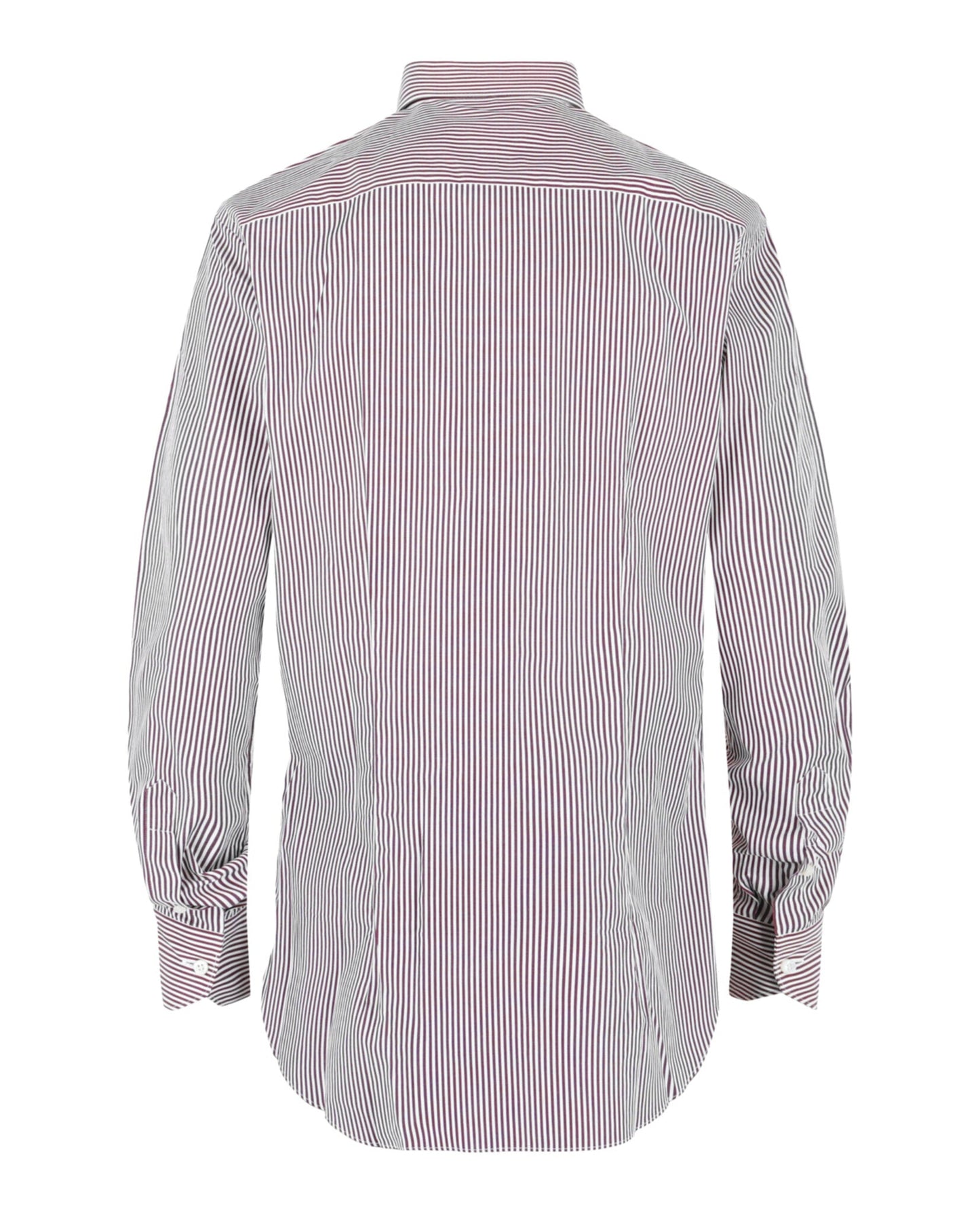 Brioni Striped Button-Up Shirt