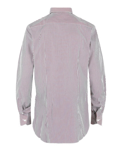 Brioni Striped Button-Up Shirt