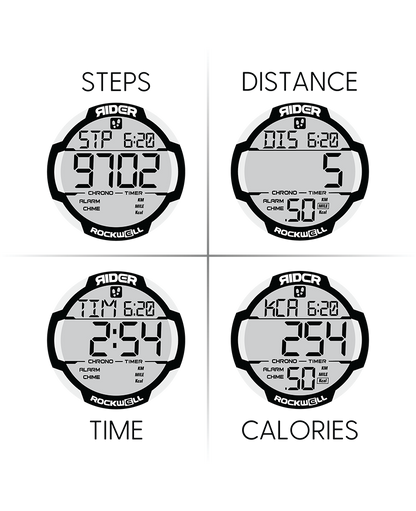 Coliseum Fit™ Forum - Samadelic Tie-Dye Edition (White/Black) Watch