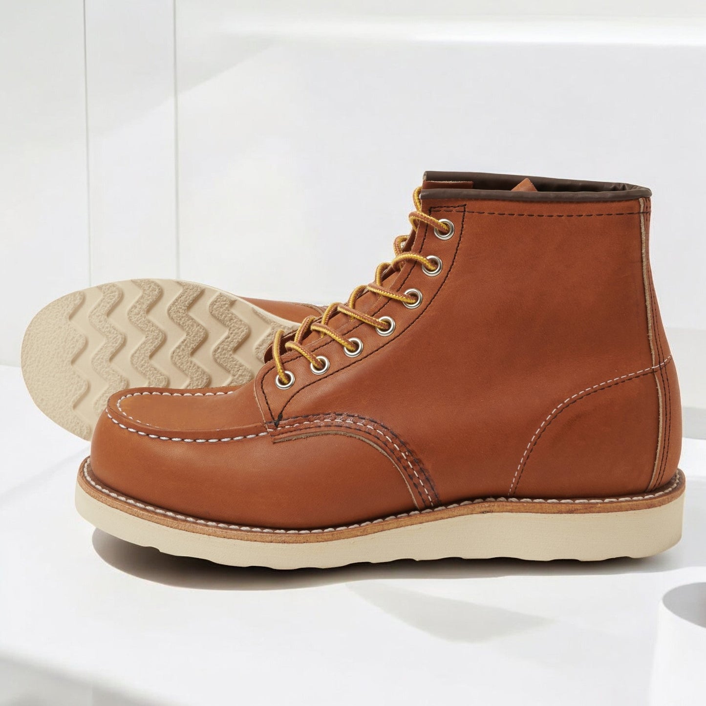Red Wing Shoes Men's Red Wing Classic Moc Brown