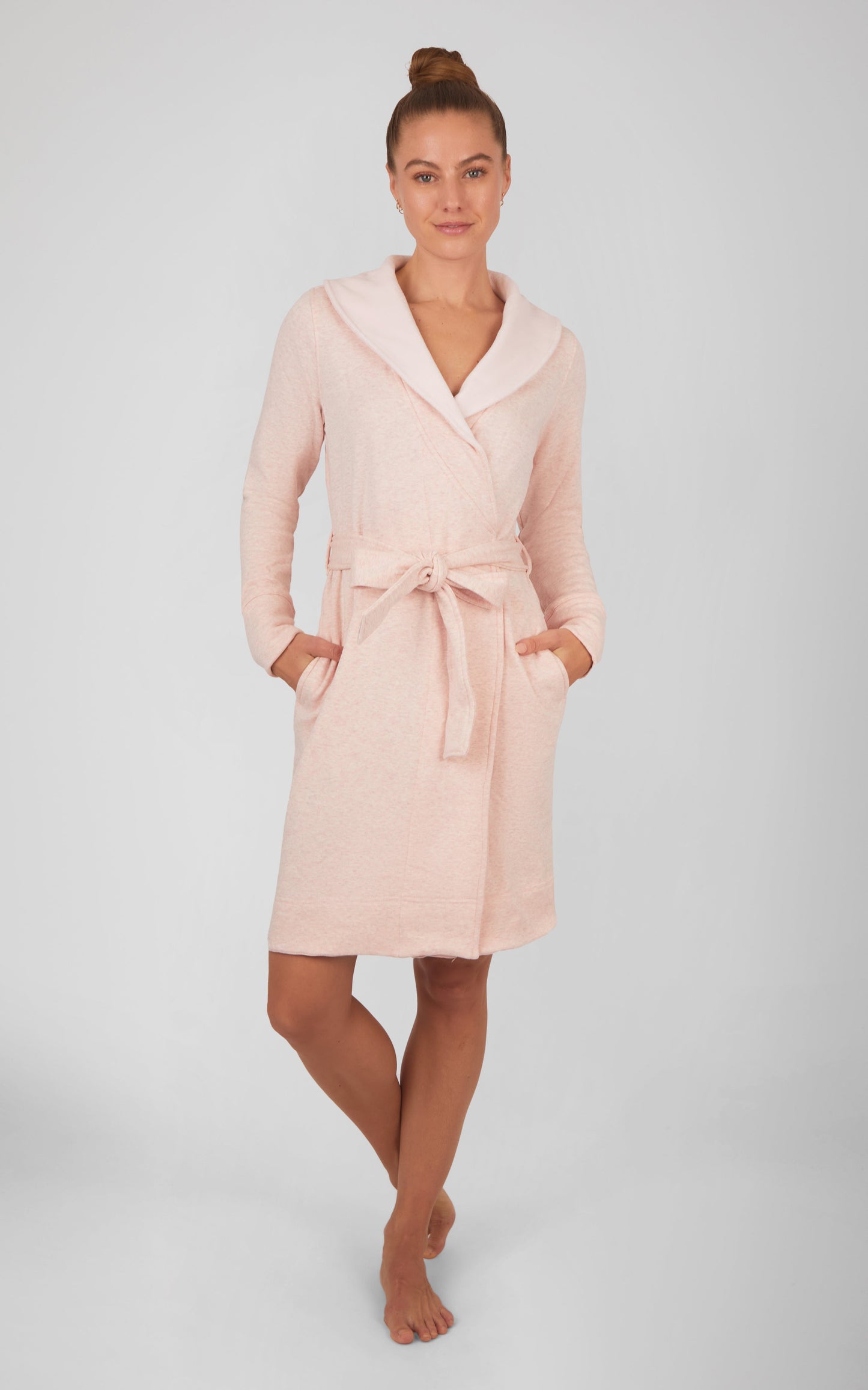 Butter Fleece Lined Robe - Our Ocean Core Story