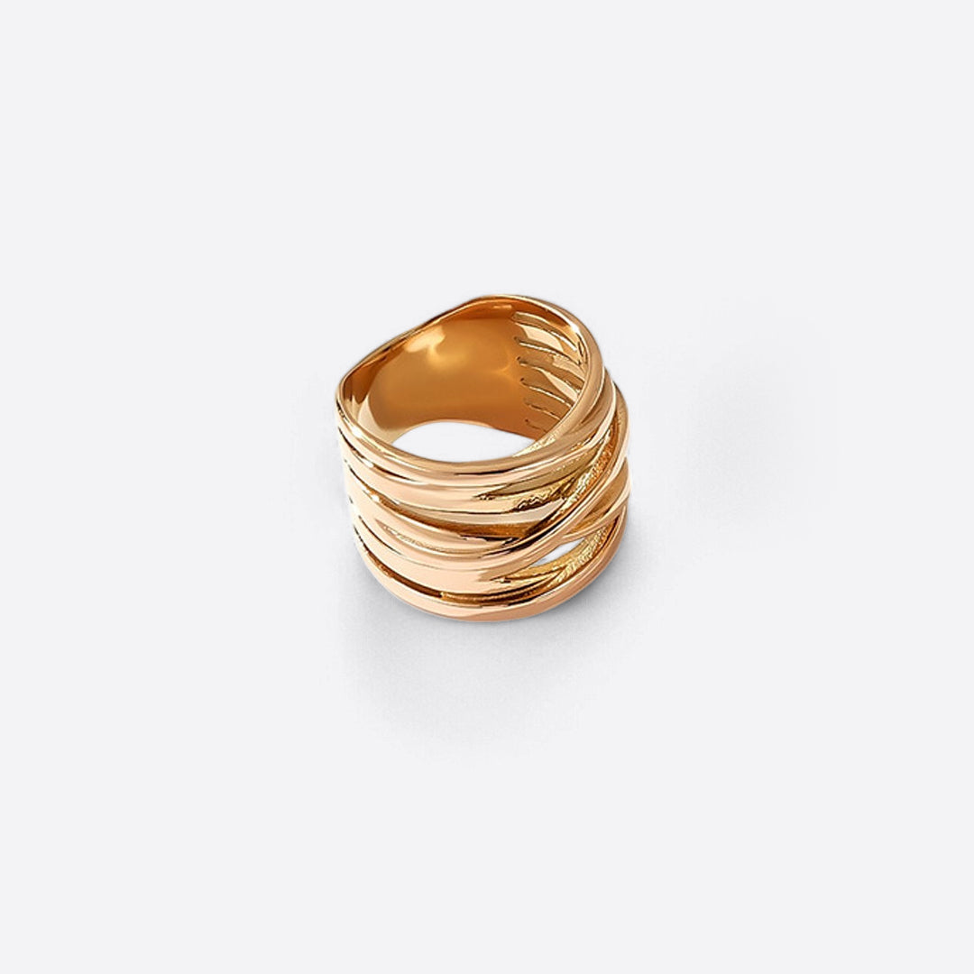 Mint & Lily Wire Wrap Statement Ring