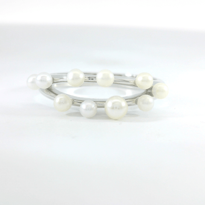 Pearl Cluster Ring
