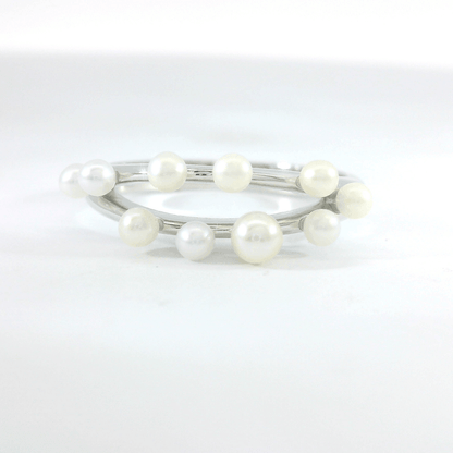 Pearl Cluster Ring