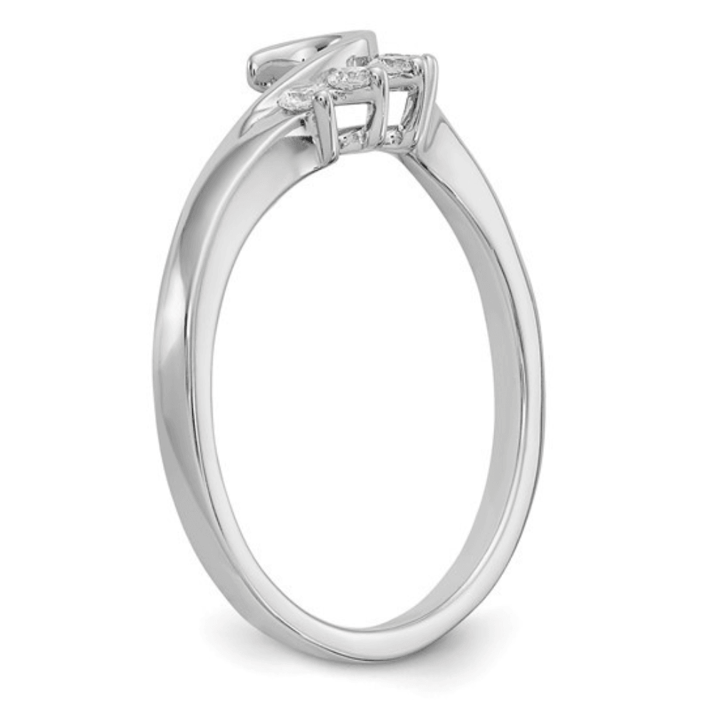 14K White Gold Lab Grown Diamond Ring