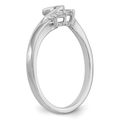 14K White Gold Lab Grown Diamond Ring