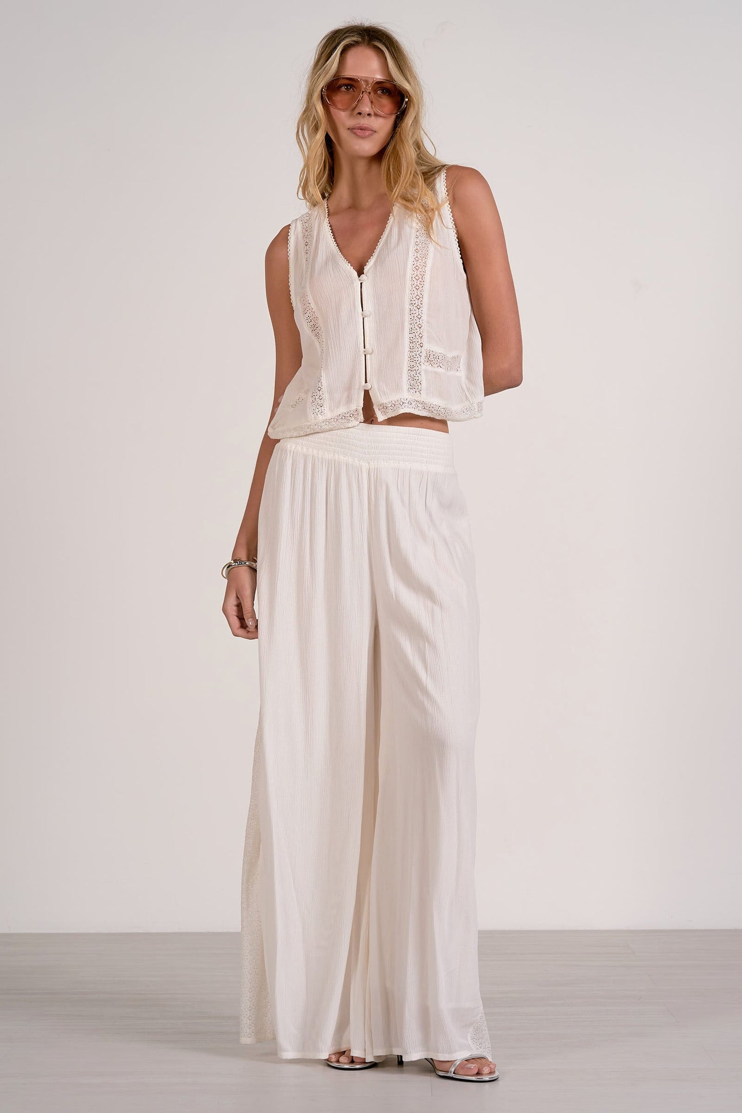 Rowie Pant Off White