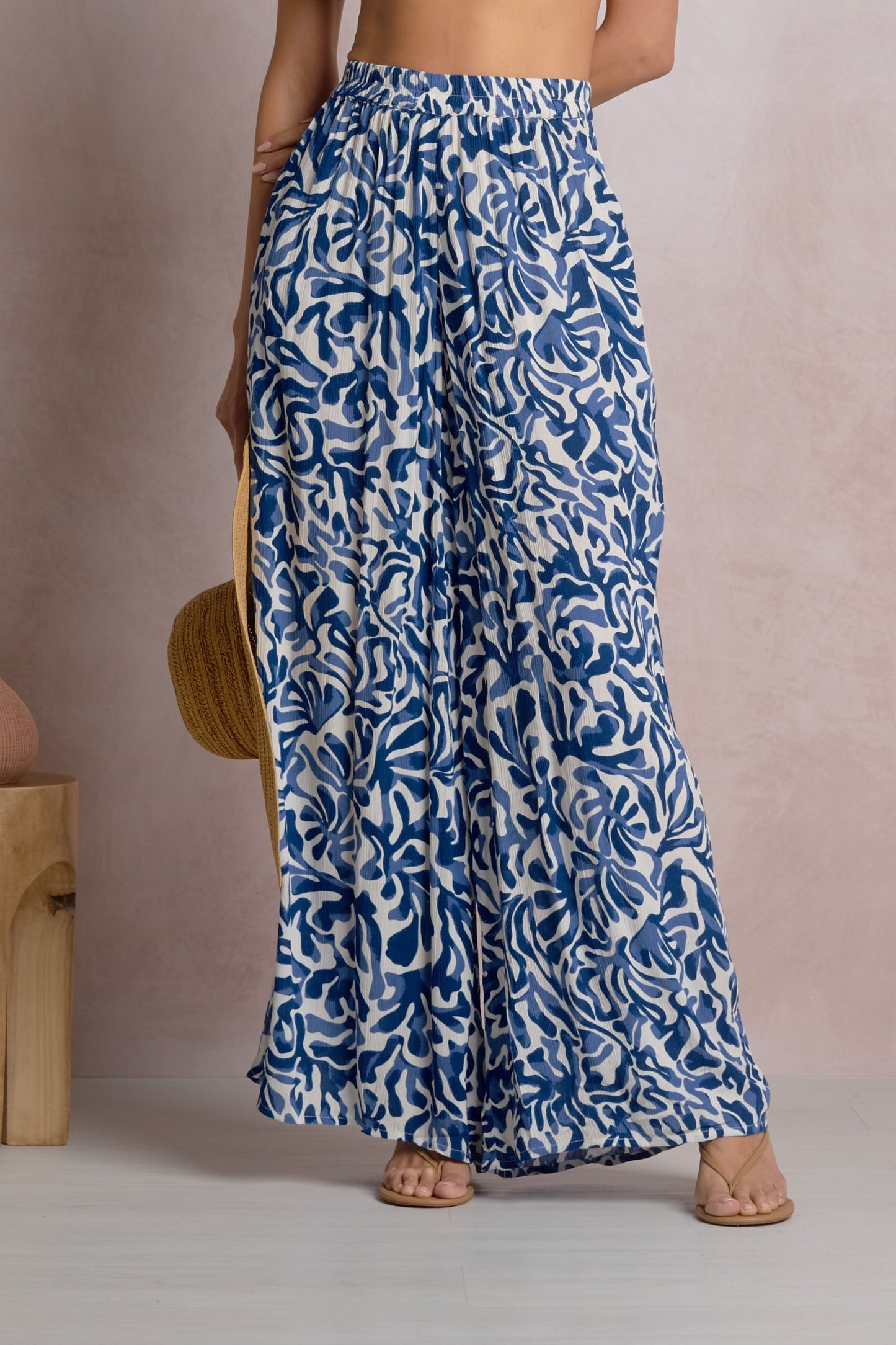 Cici Pant Blue Coraline