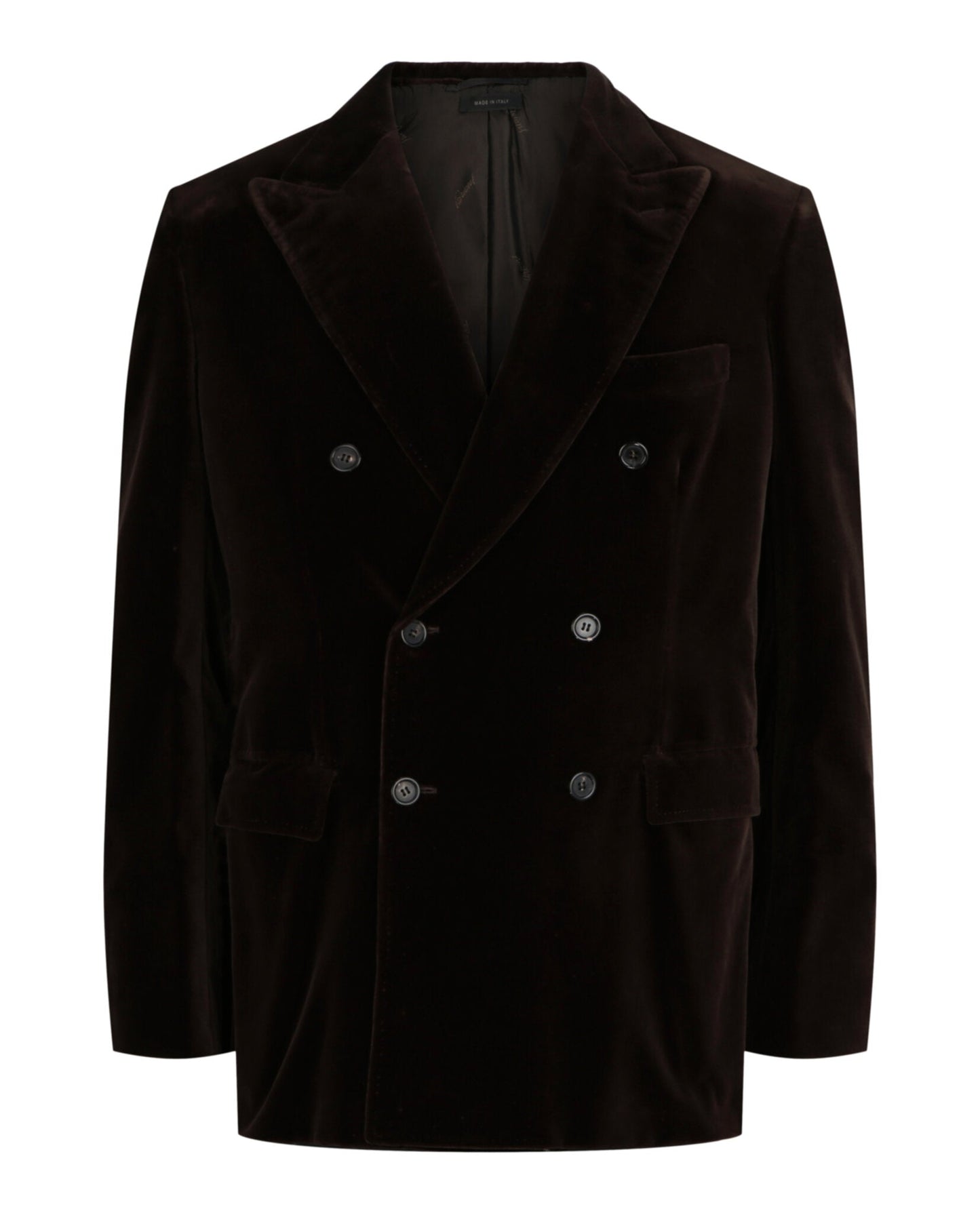 Brioni Double-Breasted Velvet Smoking Jacket