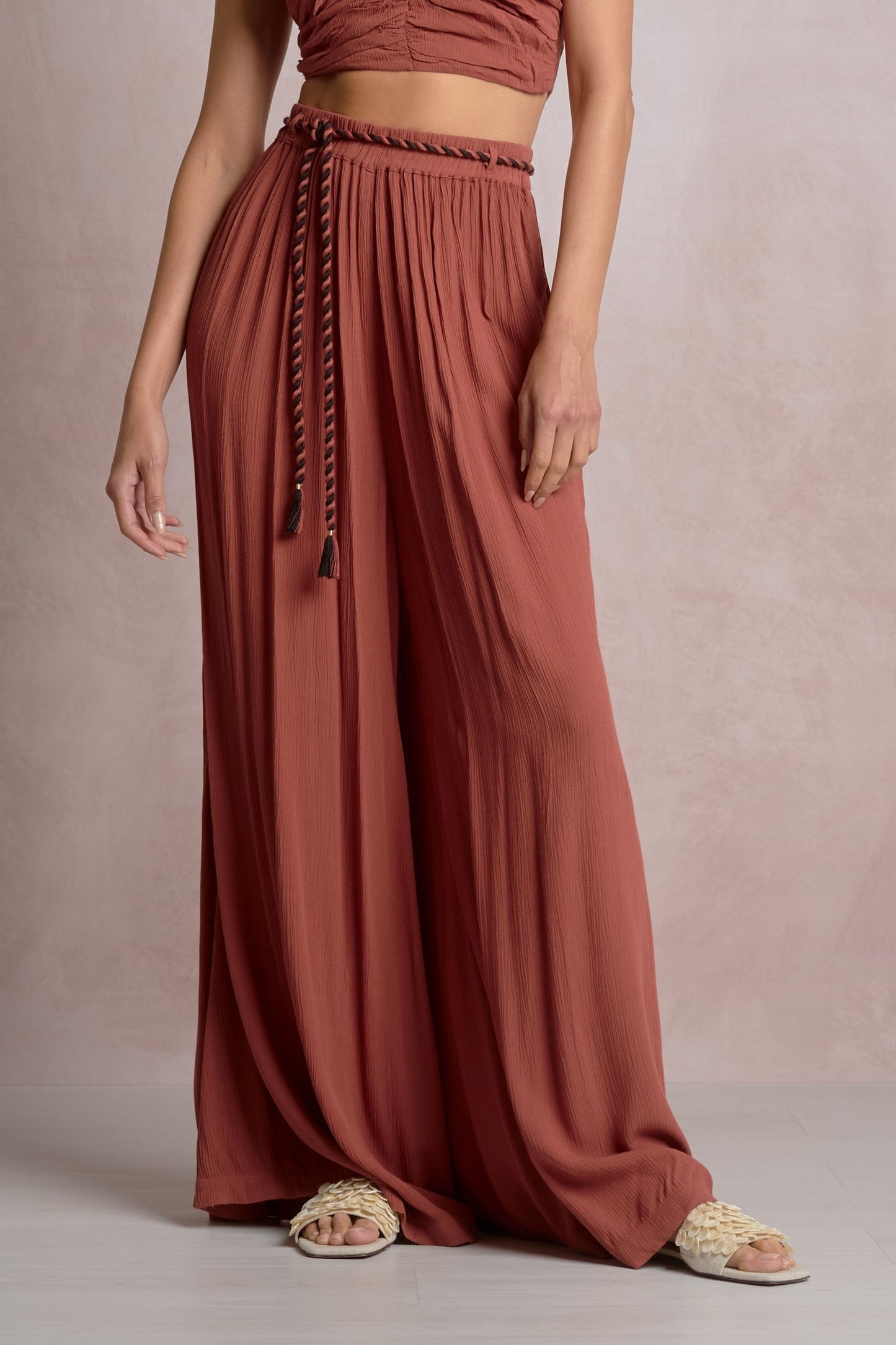 Raia Pant Dark Cayenne