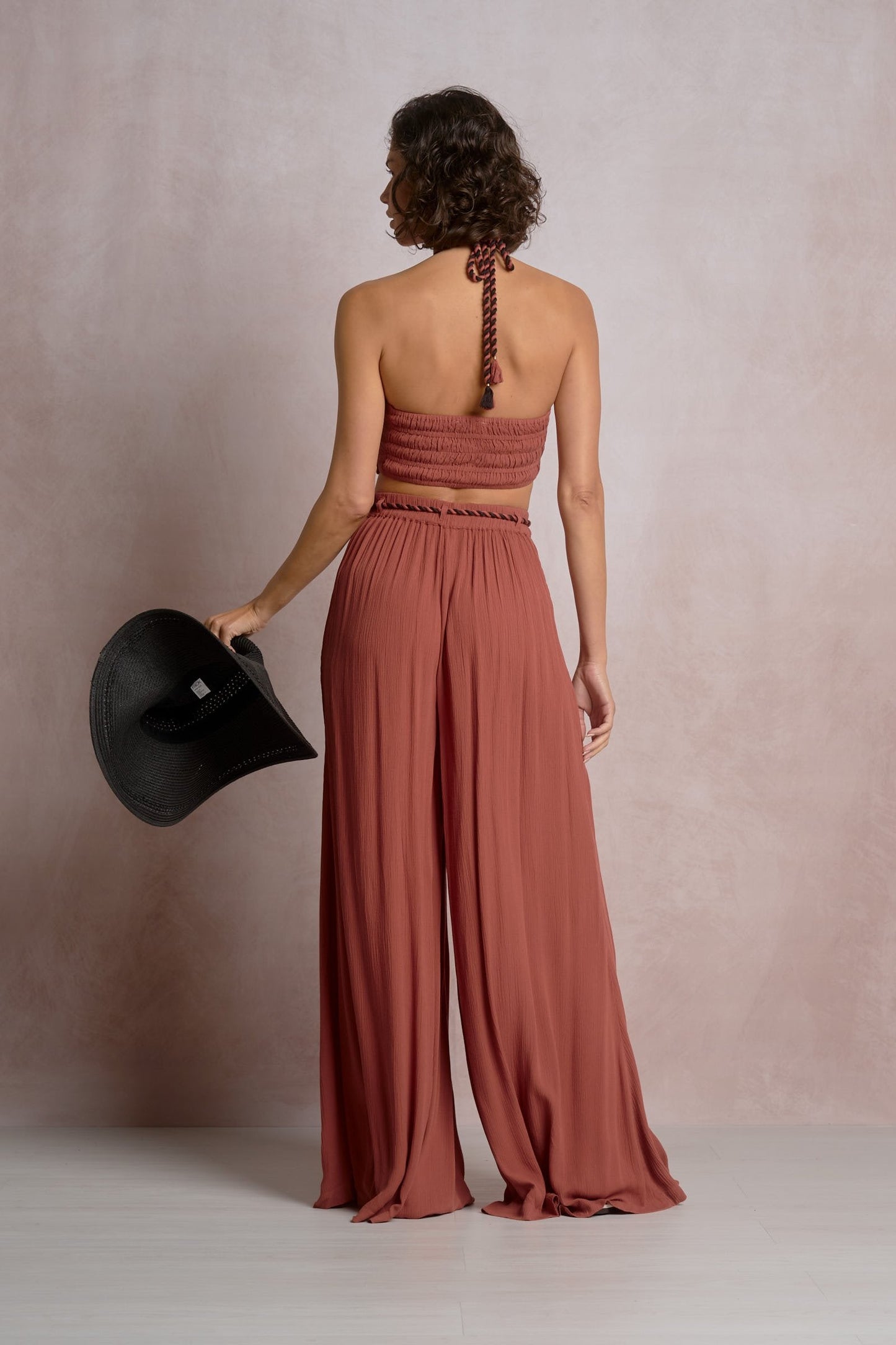 Raia Pant Dark Cayenne
