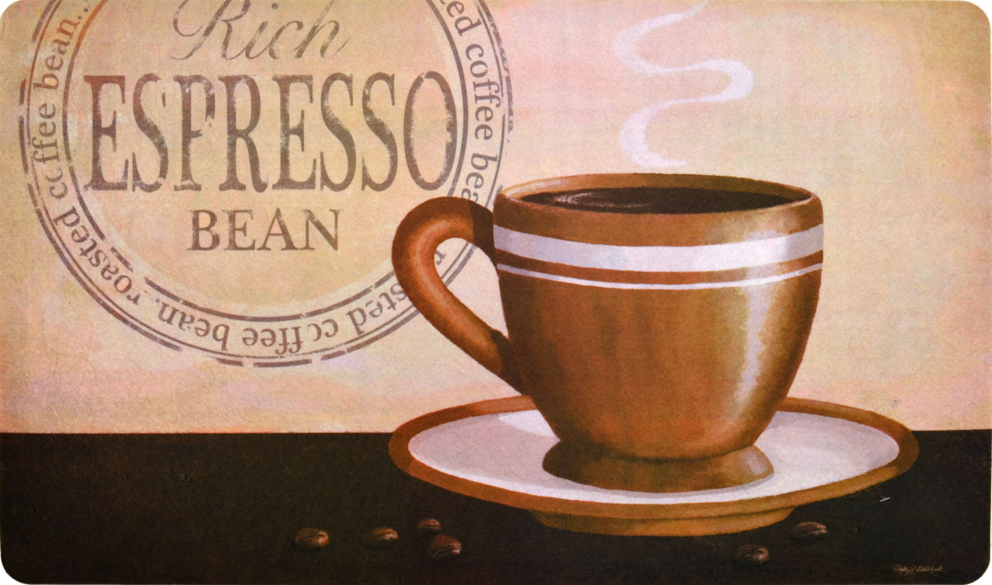 2-Pack Premium Comfort Kitchen Mats (Rich Espresso)