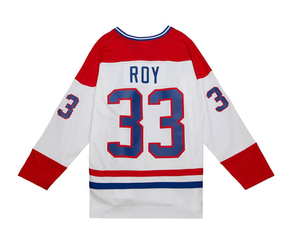 Mitchell & Ness Men's NHL White Jersey Canadiens 1992 Patrick Roy