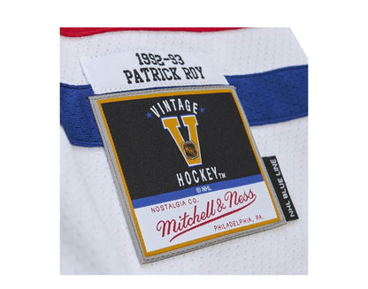 Mitchell & Ness Men's NHL White Jersey Canadiens 1992 Patrick Roy