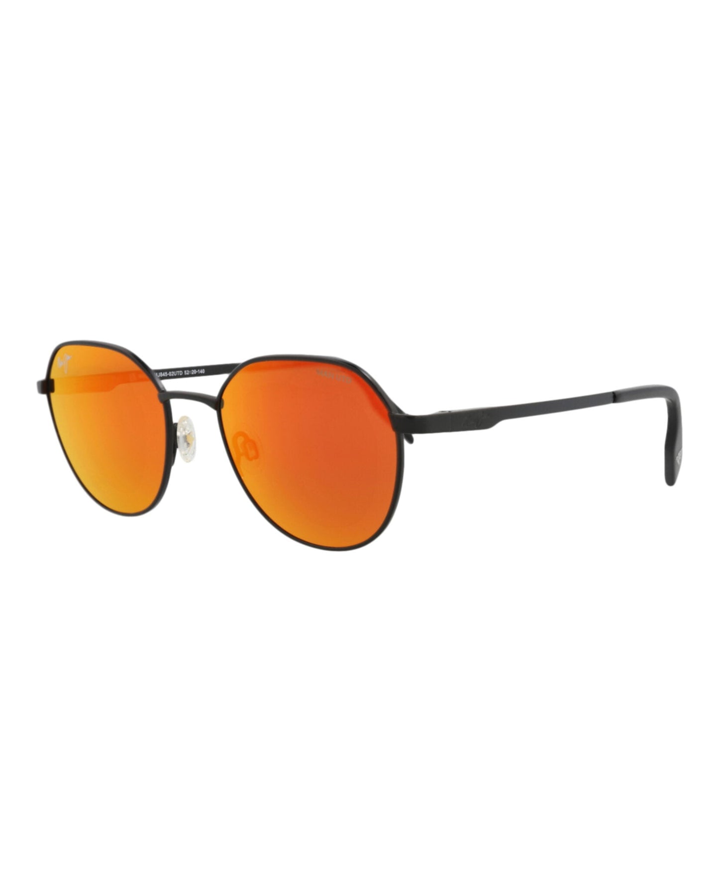 Maui Jim Round-Frame Metal Sunglasses